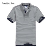 New 2019 Men's Brand Polo Shirt For Men Designer Polos Men Cotton Short Sleeve shirt Brands jerseys golftennis Free Shipping