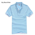 New 2019 Men's Brand Polo Shirt For Men Designer Polos Men Cotton Short Sleeve shirt Brands jerseys golftennis Free Shipping